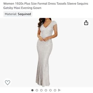 1920’s dress with sequins